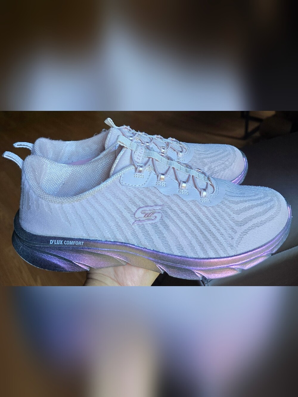 Sz 11 Women's SKECHERS D'LUX COMFORT Focal Point - Picture 3 of 8